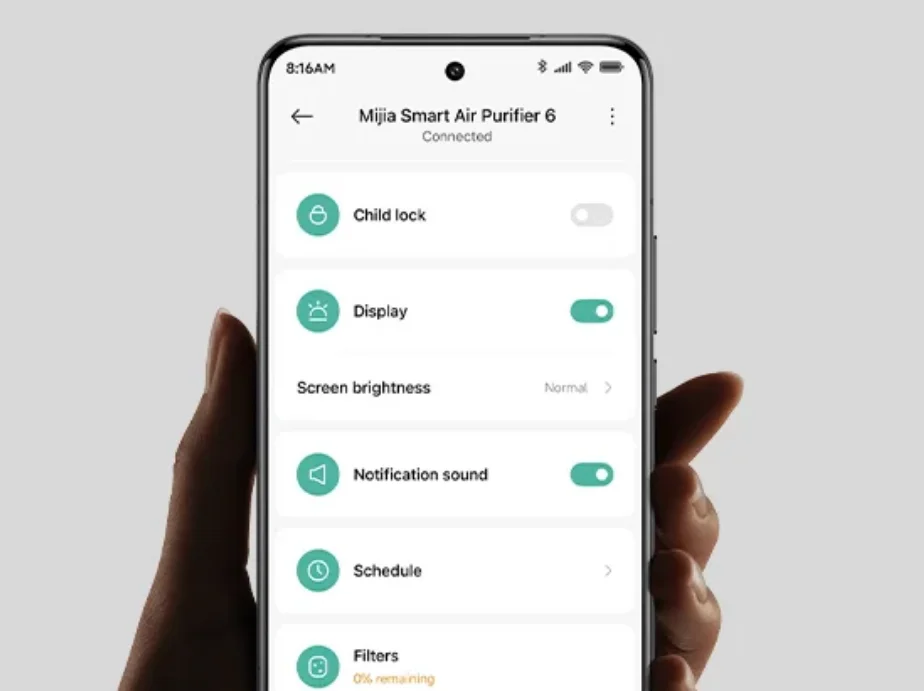 Xiaomi MIJIA Smart Air Purifier 6