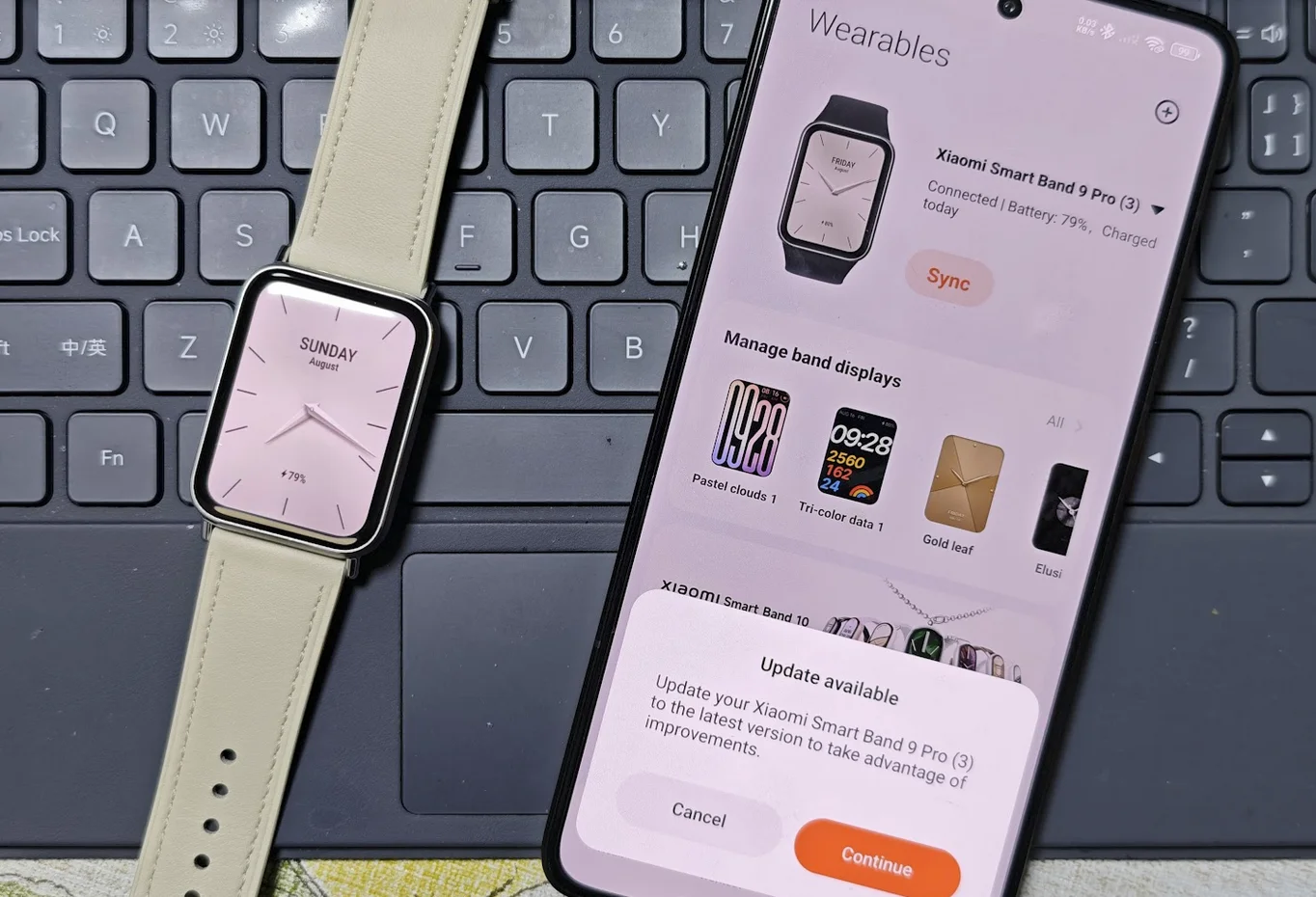 Xiaomi Smart Band 9 Pro HyperOS 2 Update