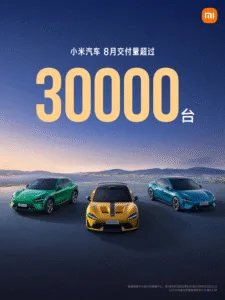Der Xiaomi YU7 SUV ist ein Bestseller in China mit über 30.000 Auslieferungen pro Monat, aber Käufer müssen mit über einem Jahr Wartezeit rechnen.