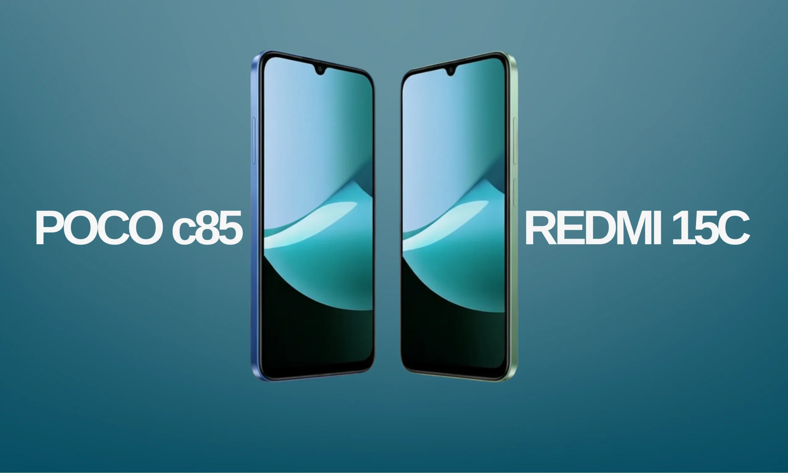 Redmi 15C vs Poco C85