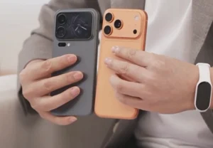 Xiaomi 17 Pro iPhone 17 Pro Design - detail 1
