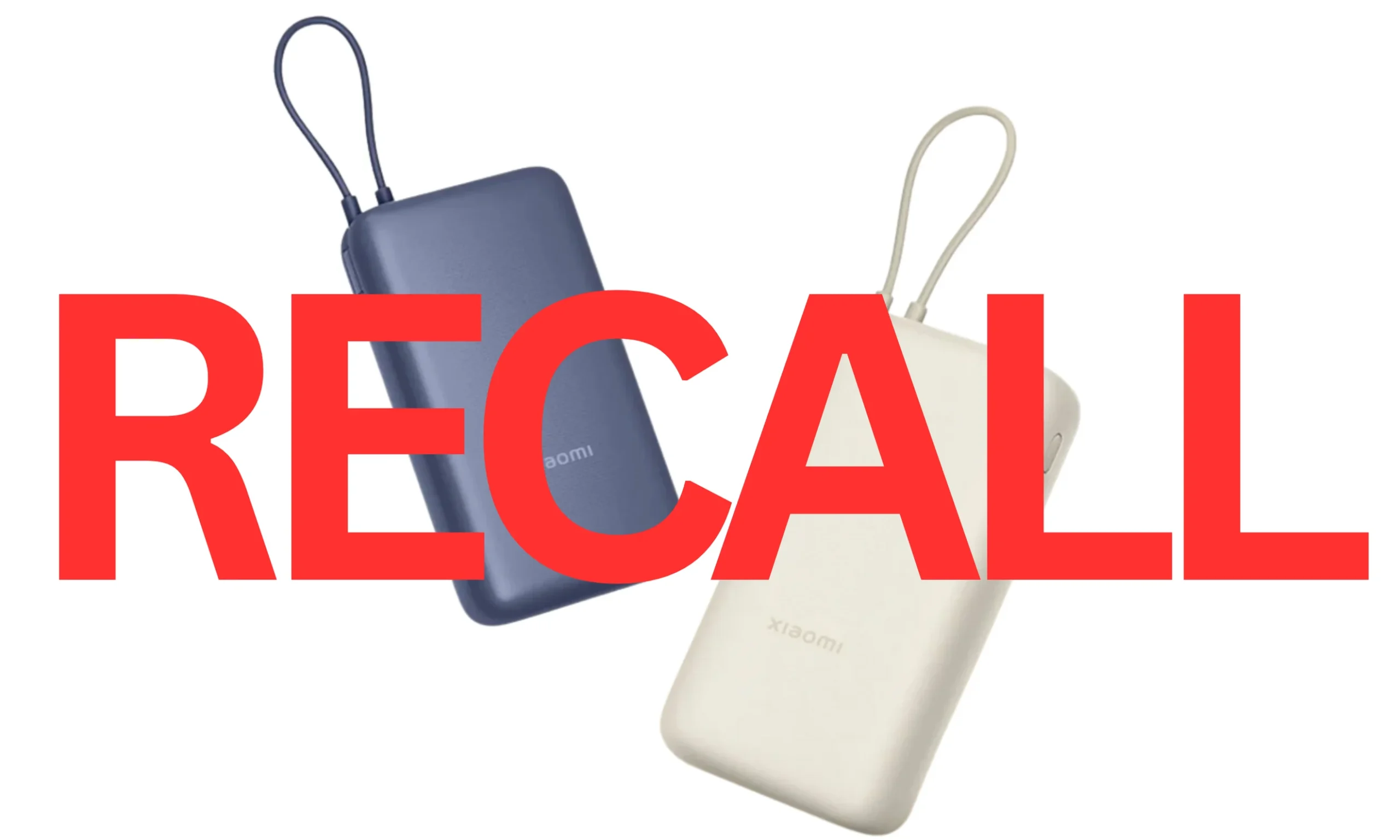 Xiaomi Powerbank Rückruf
