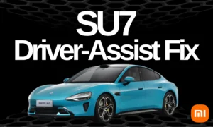 Xiaomi SU7 Software-Update - detail 1