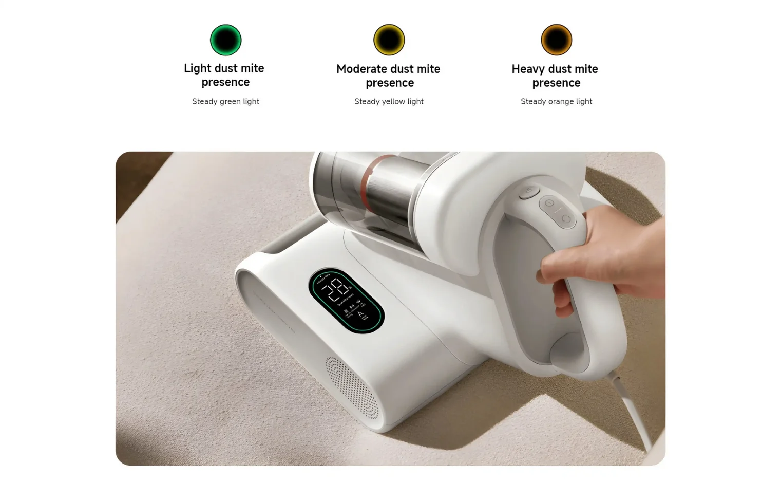 Aspiradora Antiacaros Xiaomi Dust Mite Vacuum Cleaner 2 Pro