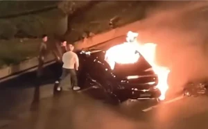 Xiaomi SU7 Unfall - detail 1