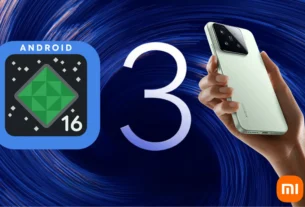 HyperOS 3 mit Android 16 - Vorderansicht