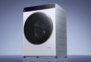 Seidenmodus Xiaomi Mijia Waschmaschine - Rückansicht