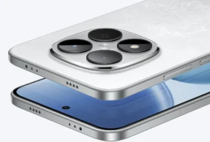 Das Design von Xiaomi Redmi Note 15 Vorderansicht