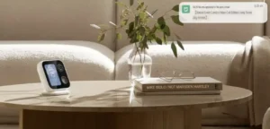 Das Design von Xiaomi Smart Camera Video Call Rückansicht