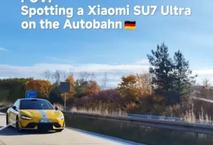 Xiaomi SU7 Ultra Europa 2025 - Rückansicht