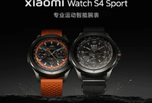 Xiaomi Watch S4 Sport - in blauer Farbe