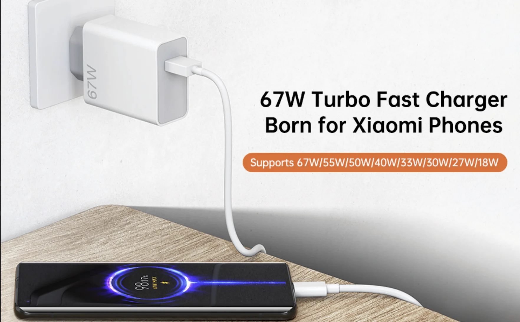 Der perfekte Handy-Ladegerät 2025 - Vorderansicht