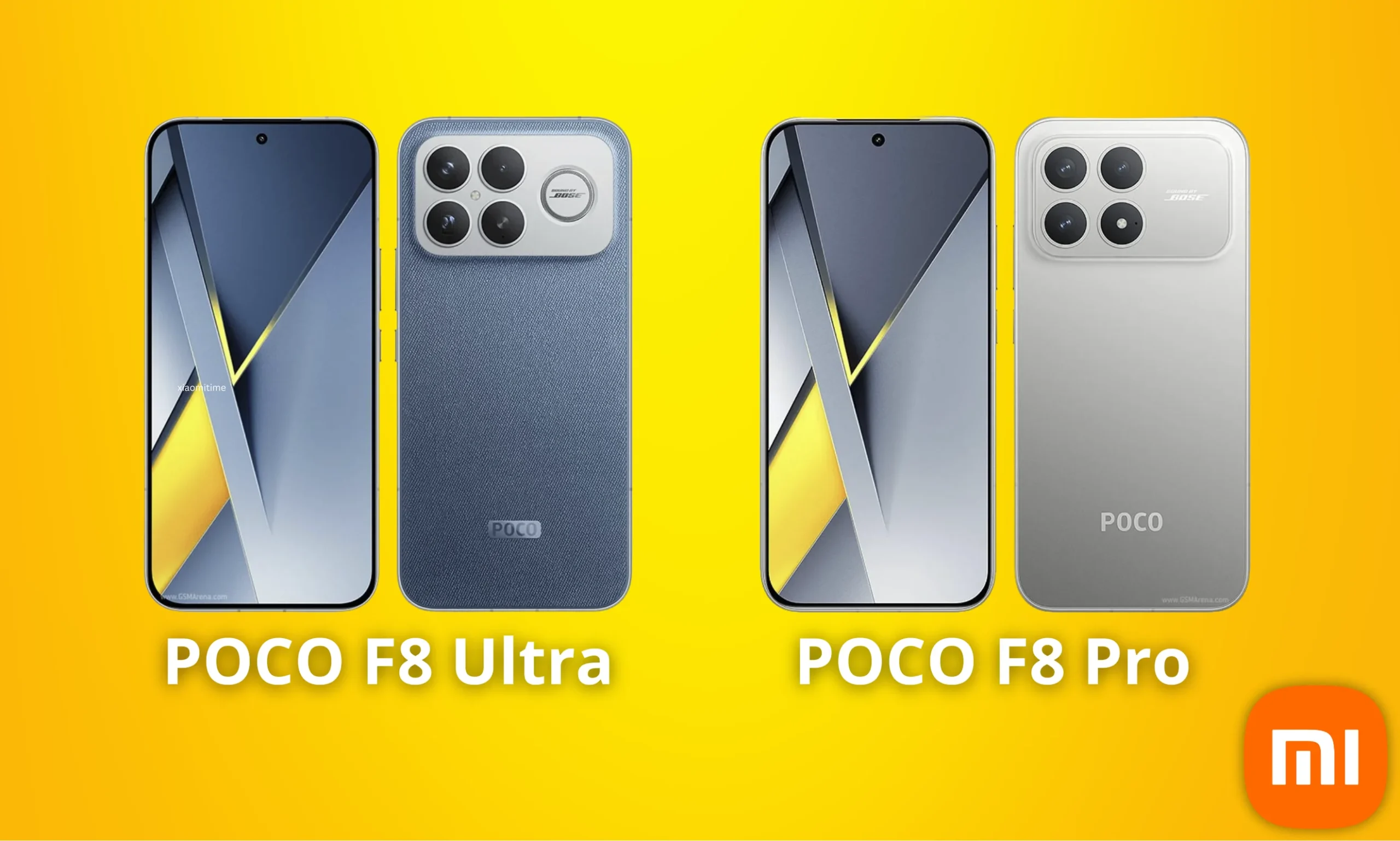 POCO F8 Pro vs POCO F8 Ultra -