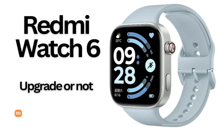 Redmi Watch 6 vs. Watch 5 -