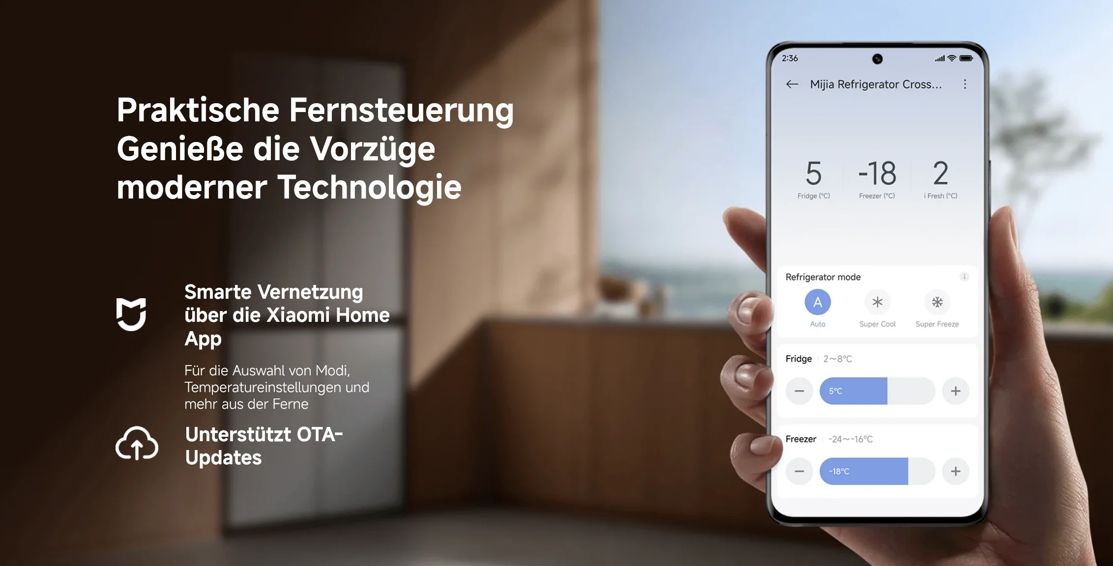 Xiaomi Mijia Cross Door Kühl-Gefrierkombination 502L -