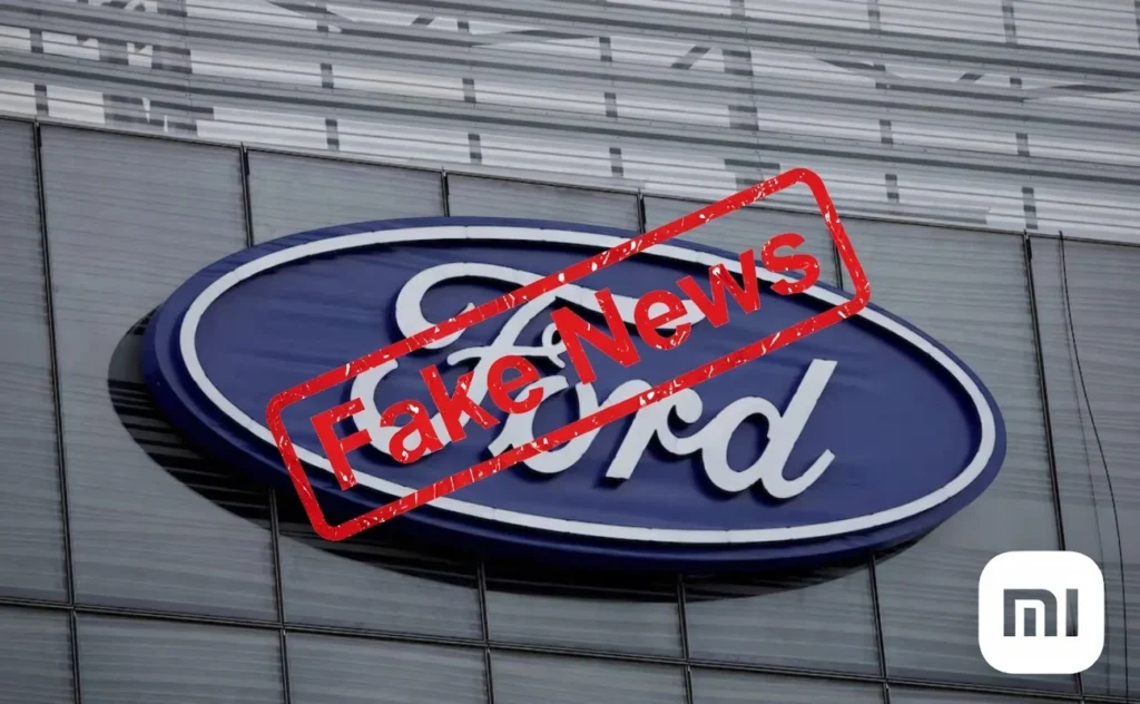 Xiaomi Ford Elektroauto Gerüchte -