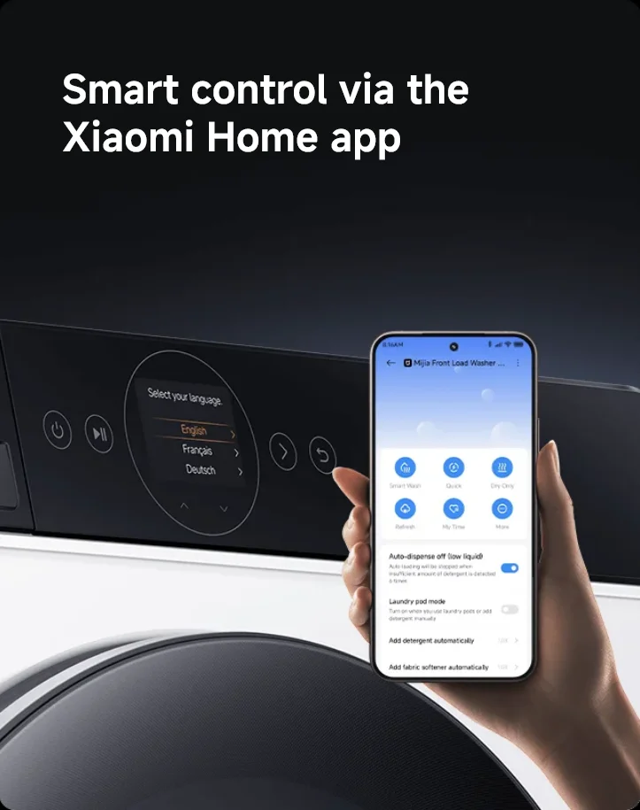 Xiaomi Mijia Front Load Washer Dryer Pro 9kg -