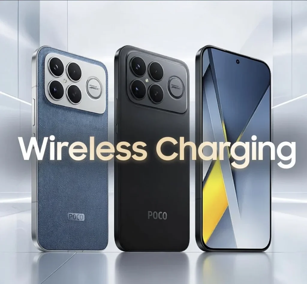 Xiaomi, Poco und Redmi Smartphones mit kabelloser Ladefunktion -