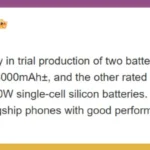 Xiaomi Smartphone-Akku-Technologie -