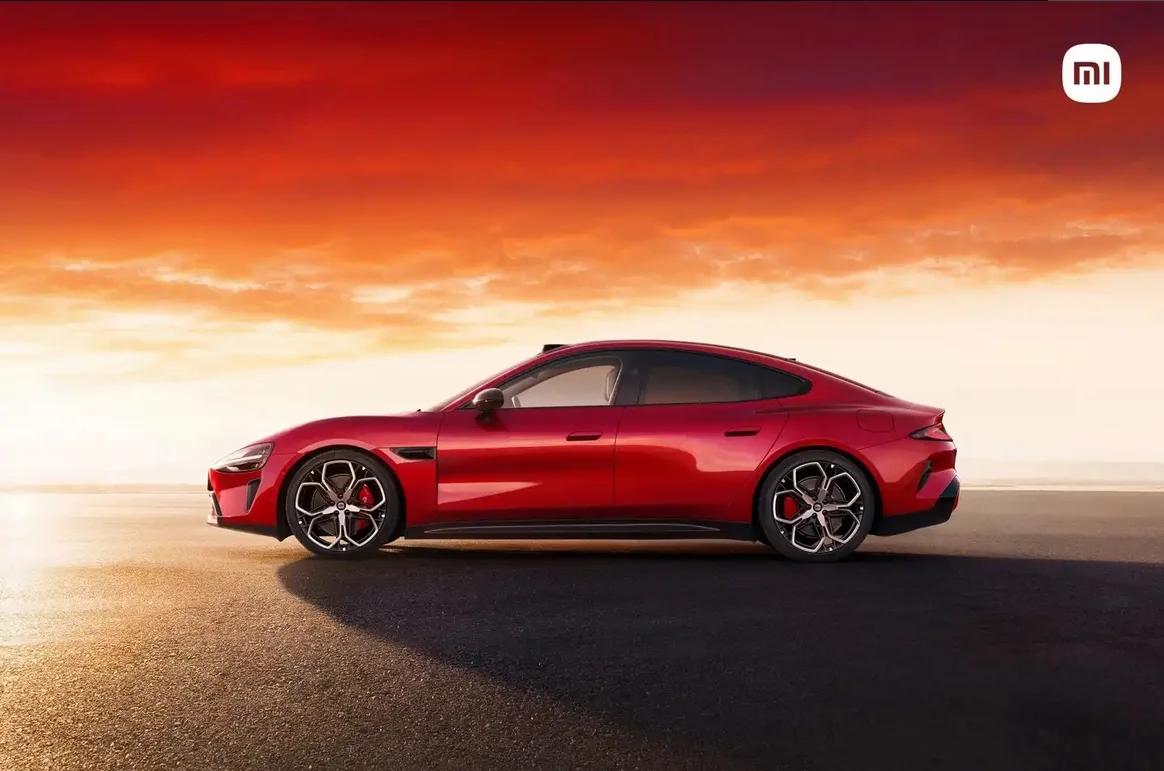 Xiaomi SU7 Crimson Red -