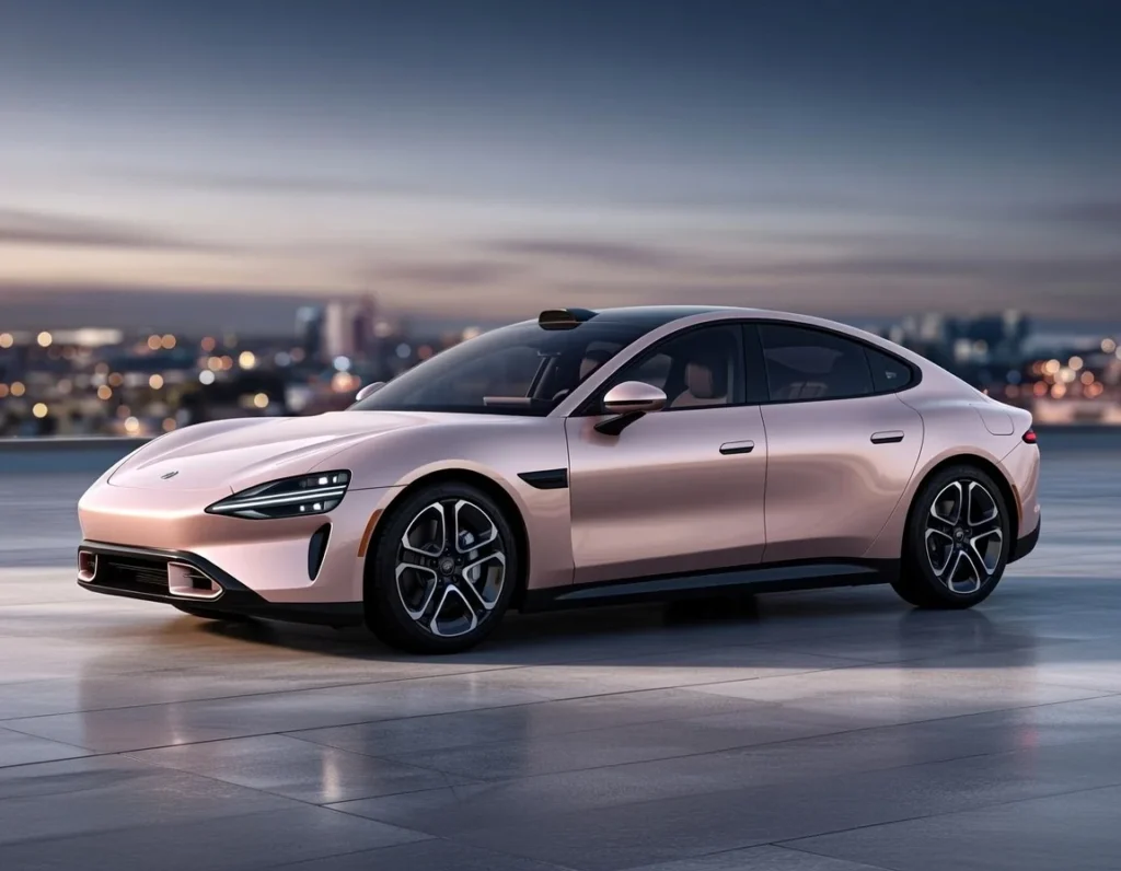 Xiaomi SU7 Pink Gold -