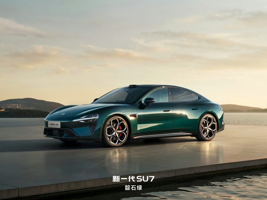 Xiaomi SU7 2026 Indigo Green. Der neue Xiaomi SU7 2026 in Indigo Green ist enthüllt! Entdecken Sie die faszinierende Farbe und alle Neuerungen des Elektroa